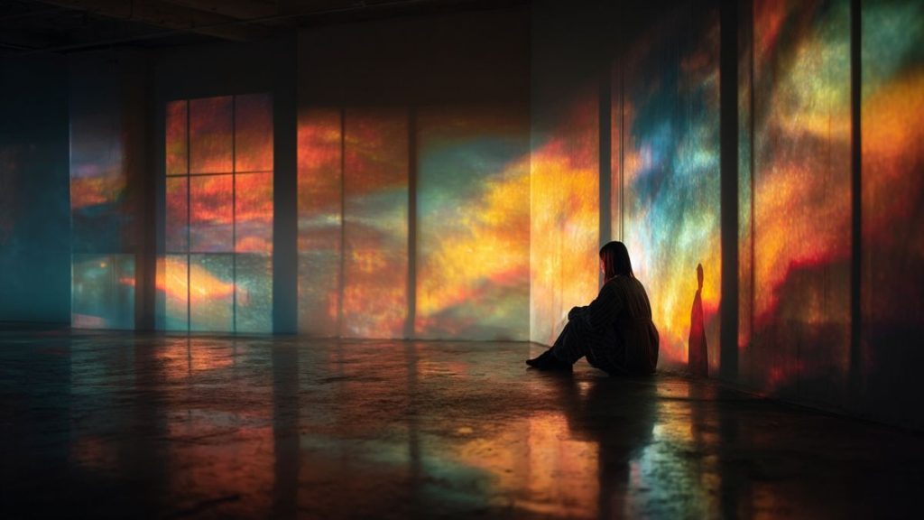 Art contextuel : Des installations utilisent l’IA pour adapter les œuvres en fonction des données environnementales (météo, flux de visiteurs) ou biométriques.