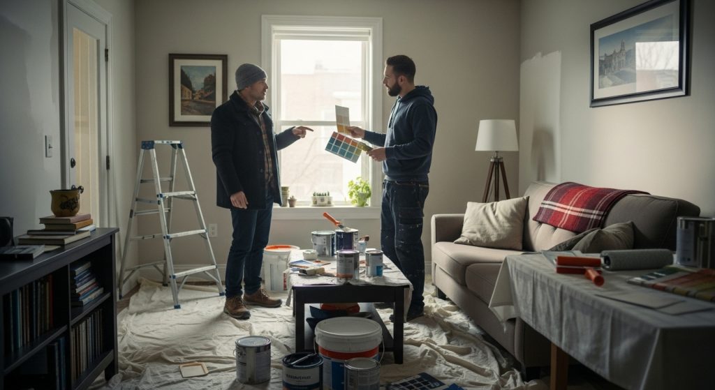 Budget Peinture Intérieure : Combien Coûte la Rénovation de votre Maison en Hiver