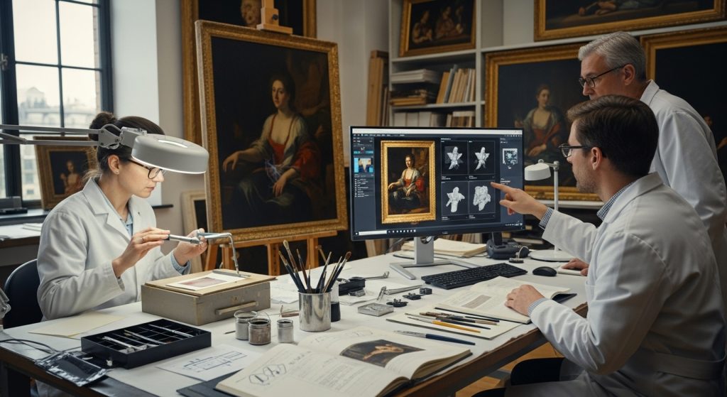Conservation prédictive : Les musées utilisent l’IA pour anticiper la dégradation des œuvres et simuler des restaurations virtuelles avant intervention.