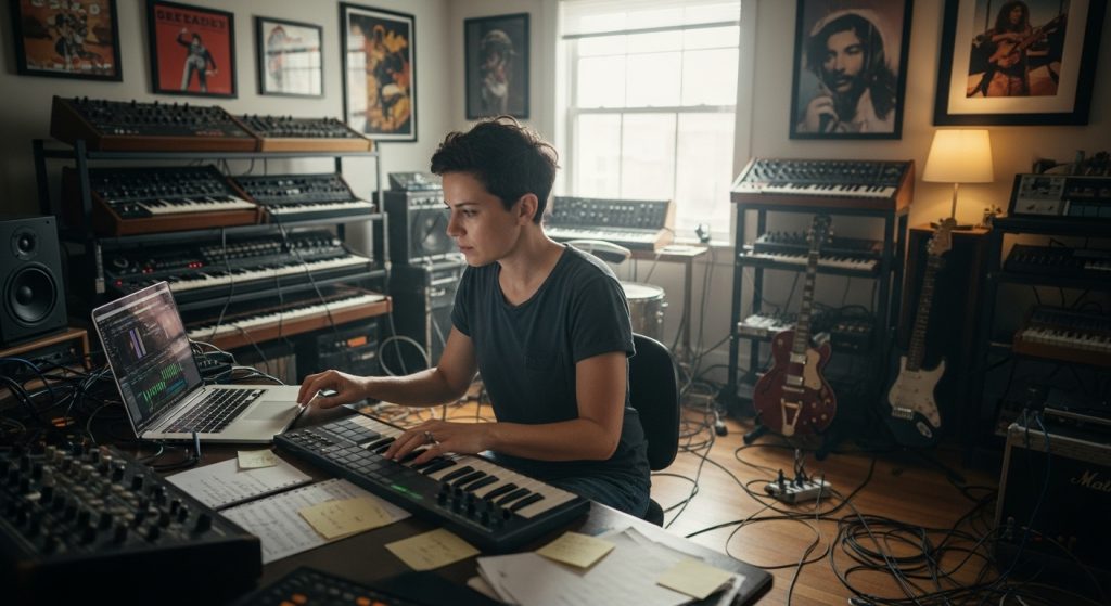 Expérimentations sonores : Des compositeurs comme Jean-Michel Jarre exploitent l’IA pour créer des symphories algorithmiques basées sur l’analyse de motifs musicaux historiques.