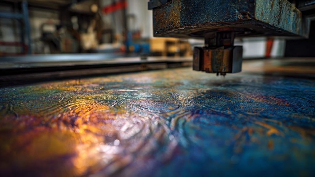 Innovations dans les machines à peinture pour revêtements texturés et effets spéciaux