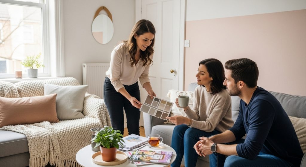 Les Associations de Couleurs qui Agrandissent visuellement les Pièces en Hiver