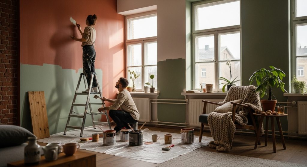 Les Couleurs de Peinture Incontournables pour un Intérieur Cocooning cet Hiver