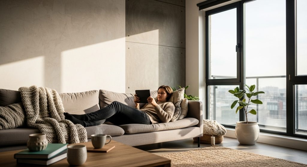 Les Finitions Tendance : Effet Béton, Chaux et Textures pour un Intérieur Moderne Hivernal