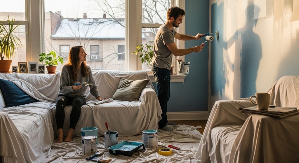 Peindre son Intérieur en Hiver : Avantages et Inconvénients de cette Période