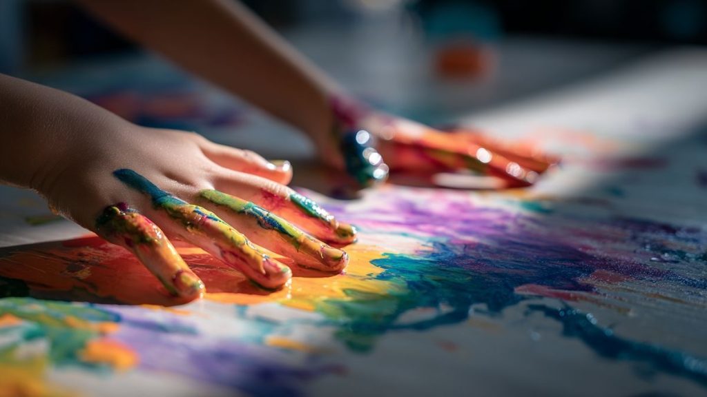 Peintures magnétiques améliorées pour des surfaces interactives et éducatives.