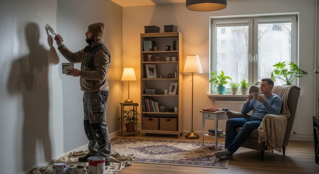 Quel Délai Prévoir pour Faire Peindre son Intérieur par un Professionnel en Hiver