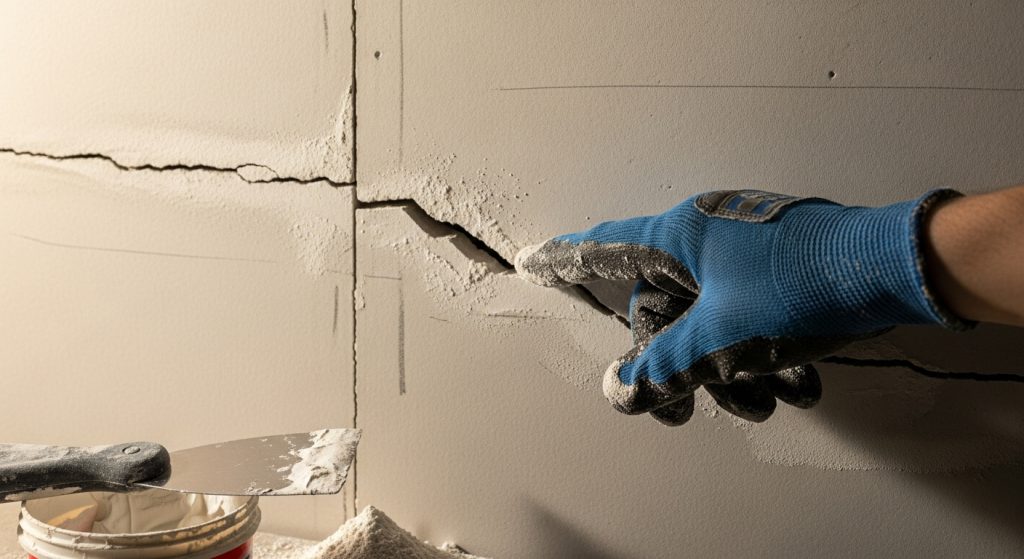 Bandes à joints fissurées après séchage : diagnostic et réparation