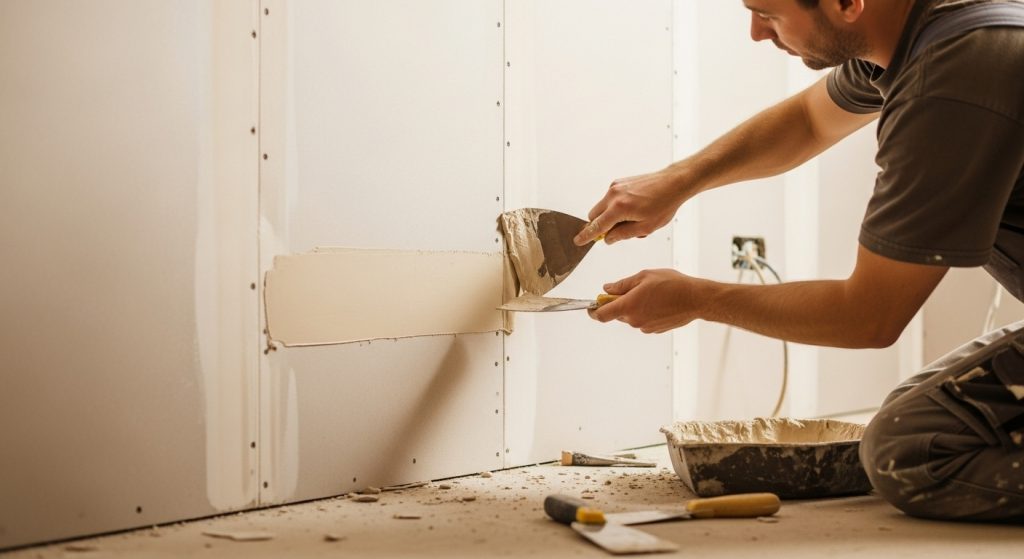 Combien coûte la pose de bandes à joints par un professionnel