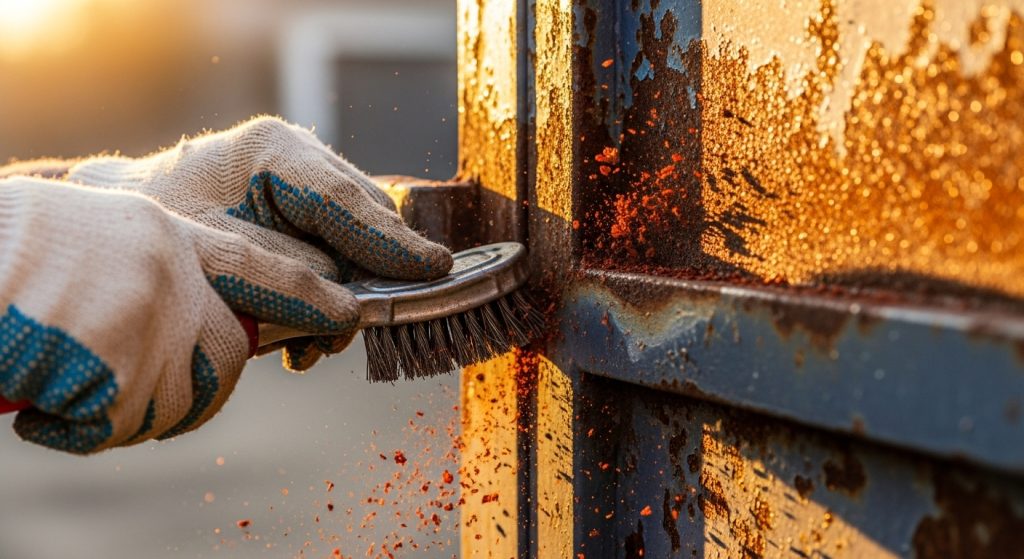 Peindre le métal rouillé : quoi faire en cas de rouille?
