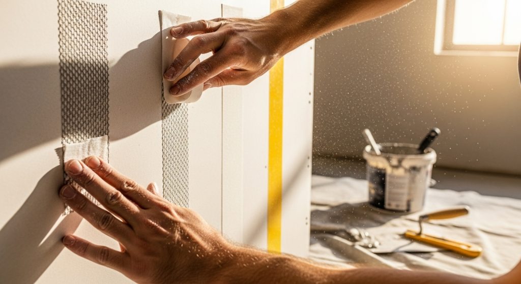 Quelle bande de joint choisir pour vos travaux de placo : comparatif des différents types