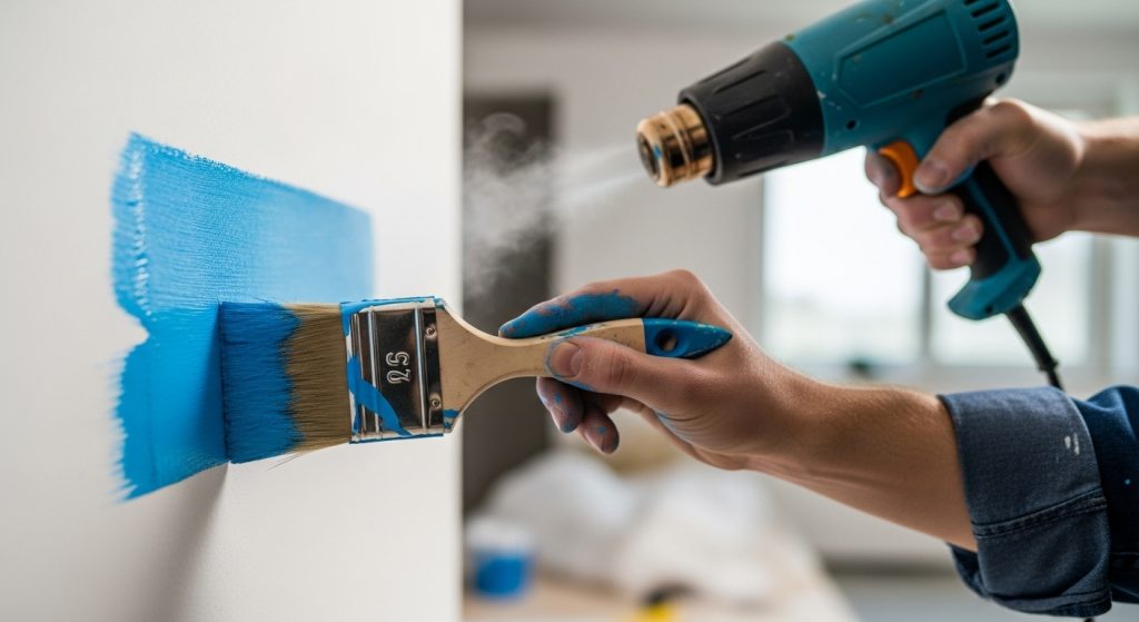 Cette Astuce de Peintre Pro Divise Votre Temps de Séchage par Deux