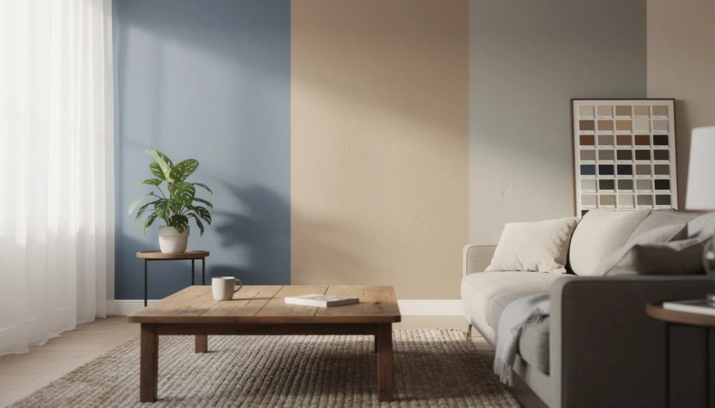 la bonne peinture pour chaque pièce