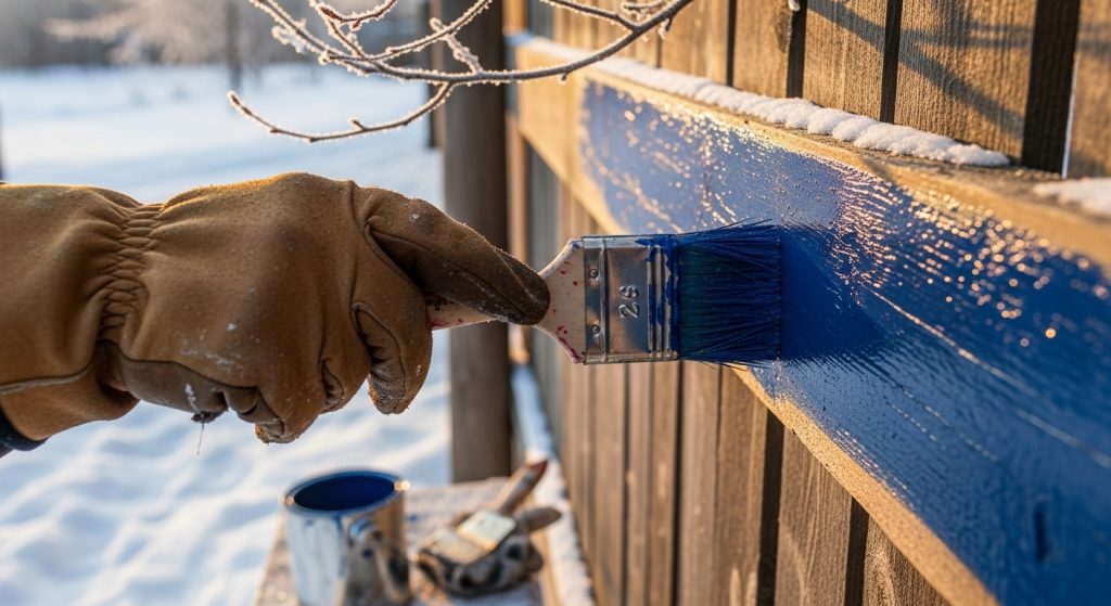 Peindre en hiver sans risque : conseils pratiques de professionnels