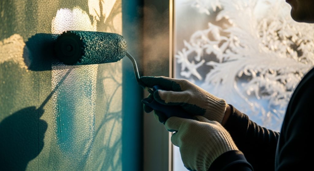 Travaux de rénovation en hiver : pourquoi la peinture reste possible